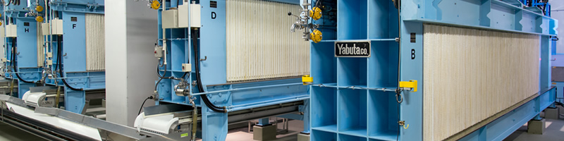 Yabuta Sake Automatic Filter Press|YABUTA industries Co., Ltd.